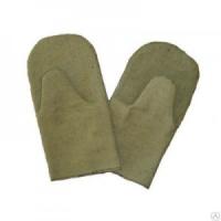 Рукавицы брезентовые с двойным наладонником /Ф