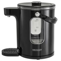 Чайник-термос электр. 3 л DELTA LUX 1600вт, 13 режим. поддерж.t , черный DE-1701/4шт/