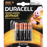 Батарейка Duracell AAA 4in