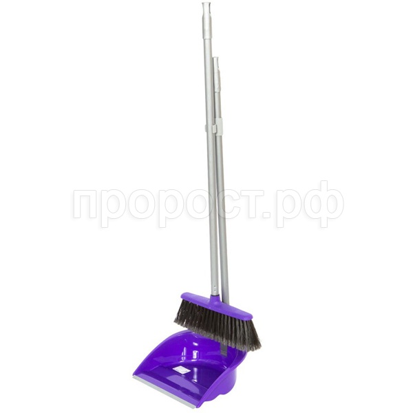 Набор для уборки Ленивка Люкс складной фиолетовый М5179