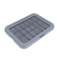 Туалет д/собак ВИКОНТ средний 51*41*4см серый/2943/Дарэлл