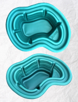 Пруд Байкал 140л зеленый 121*90*36см /ПЛ