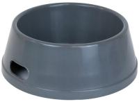 Миска одинарная пластик Прованс 1500мл серая/2205/Дарэлл