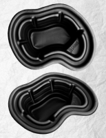 Пруд Байкал 140л черный 121*90*36см /ПЛ