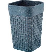 Стакан д/ванной комнаты Plast Team Stone темный камень PT1343 /20шт/ПТ СНЯТО