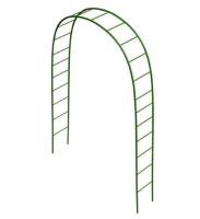Арка Лесенка металл.разборная 2,4*1,3*0,36м /9980/КА