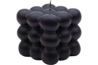 Свеча Неокуб 60*60мм черный 105757 /16шт/Волшебная страна