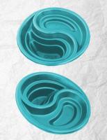 Пруд Байкал 80л зеленый 88*88*32см/ПЛ