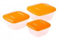 Набор контейнеров д/СВЧ (0,8л,1,2л,2л) М411