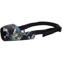 Намордник нейлон №4 принтованый черный/13040004-07/Каскад