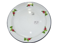 Поднос 2л круглый-казахский белая 43304-102/4-k /8шт/Керчь