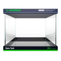 Аквариум Dennerle Nano Scaper's Tank White Glass 55л освет.стекло/АЛ