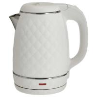Чайник электр. 1,6 л DELTA пластик белый 