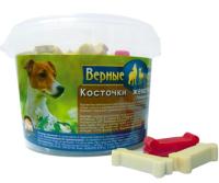 Лакомство для собак Верные друзья Косточка жевательная МИНИ 250гр