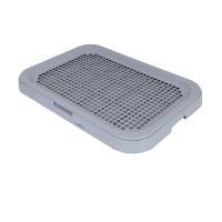 Туалет д/собак ВИКОНТ малый 48,5*34*4см светло-серый/2942/Дарэлл