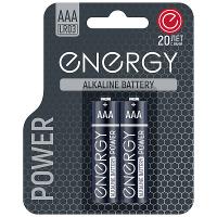 Батарейка Energy Alkaline Power LR03/2B ААА 2шт/144шт/107041