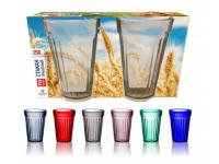 Стакан Европейские цветы (2шт) 250мл /785/2-Н7 