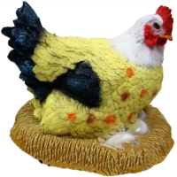 Фигура Курица на гнезде 32*38*38см 