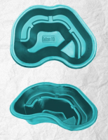 Пруд Байкал 110л зеленый 115*80*36см /ПЛ