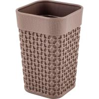 Стакан д/ванной комнаты Plast Team OSLO шоколадный мокко PT1343 /20шт/ПТ