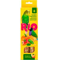 Лакомство РИО для волнистых попугаев и экзотов Палочки Овощи  2шт*40гр