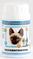 Витамины для кошек ВАКА Поливитамины 80таб