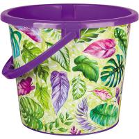 Ведро 5л Оранжерея тиснение ВР-7816 /10шт/ПП СНЯТО