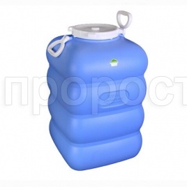 Фляга "Гранде" 100л с ручками голубой