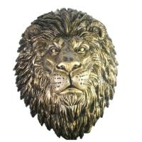 Голова льва (бронза) L24W33H42см 713745/F676