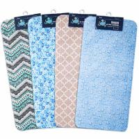 Коврик для ванной 43*90см с присосками ПВХ 6694