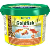 Корм для рыб Tetra Pond Goldfish Mix смесь для золотых рыбок 10л/145245/АП