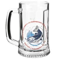Кружка д/пива 500мл Ладья на рыбалке 04С1144-54ДЗНар/8шт/ДК