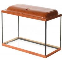 Аквариум прямоугольный со светильником 66л(60*30*40) STD72  итал.орех/081480