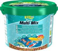 Корм для рыб Tetra Pond Multi Mix  ведро 10 л кормовая смесь для прудовых рыб