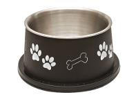 Миска метал цветная с рисунком 0,3л/Ю867/ЗР