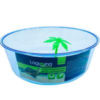 Террариум Aquapark для черепах d220*80мм голубой /83654002/Триол/