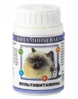 Витамины для кошек ВАКА  Мультивитамины 80таб