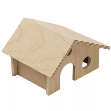 Игрушка для грызунов Домик деревянный 17*13*9,5см/8551
