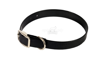 Ошейник биотан 20мм черный 30-40см/00220401-07