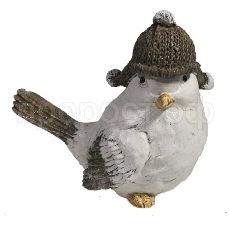 Воробей в шапке L16W9H13.5 714190