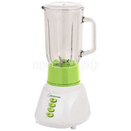 Блендер HOMESTAR 300Вт 2 скорости, стеклянная чаша HS-2011