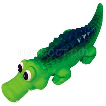 Игрушка с ГУД ДОГ Крокодил латекс 12*8*4см/FG 09116/Фаворит