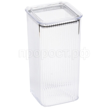 Емкость д/сыпуч. прод. 1,75л Люкс прозрачный А114 /12шт/Арз