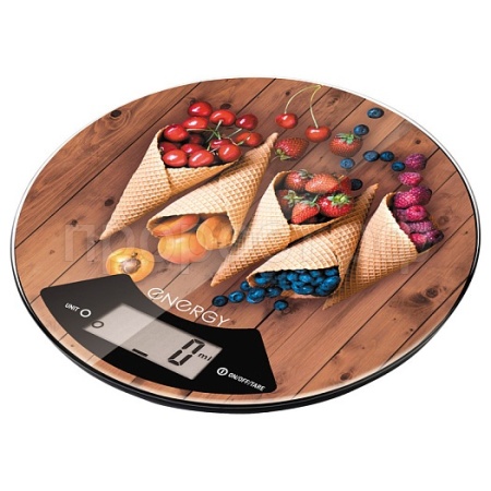 Весы кухонные электронные ENERGY (вафли) круглые