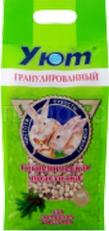 Опилки для грызунов гранулированный Барсик Уют 9л