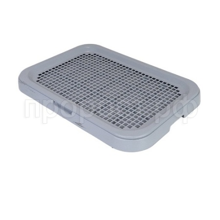 Туалет д/собак ВИКОНТ малый 48,5*34*4см светло-серый/2942/Дарэлл