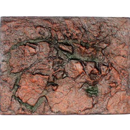 Фон для террариума рельефный камень рыжий 60*45*3,5/NFF41-F