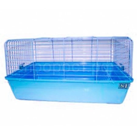 Клетка для кролика №1 ДКкR2 с кормушкой для сена 69*45*36см 