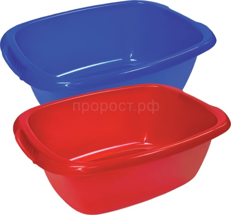 Таз 17л прямоугольный/08017/Милих