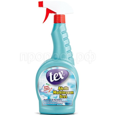 Чистящее ср-во д/ванной и фаянса TEX 750мл спрей /12шт/